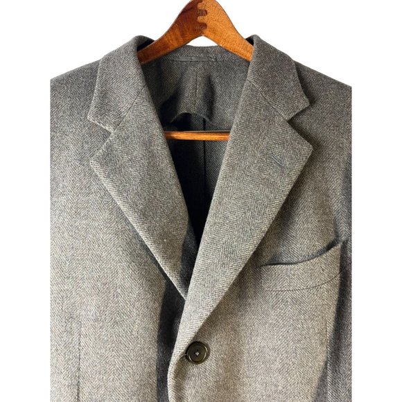 BATTISTONI, Roma 100% Italian Merino Wool Trench Coat, Men's Size Large - Picture 9 of 16